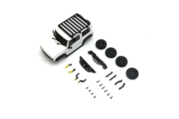 Kyosho MXBT14PW MX-01 APIO JIMNY TS4 Pure White Pearl - BanzaiHobby