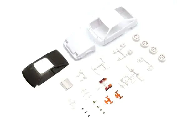Kyosho MZN226 Toyota SPRINTER TRUENO AE86 White Body set w/rim - BanzaiHobby