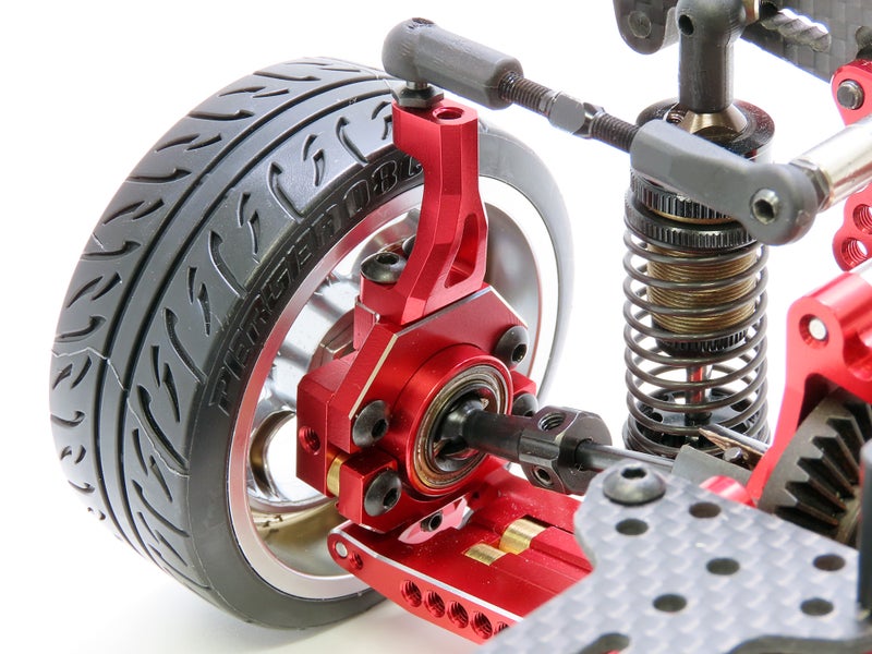 Wrap-Up Next 0679-FD High Upper Extension GX Knuckle / FSG compatible (Black) - BanzaiHobby