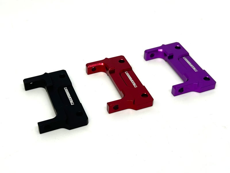 SHIBATА R31S341RD GRK4/5 Vertical Rear Upper Bracket (Red) - BanzaiHobby