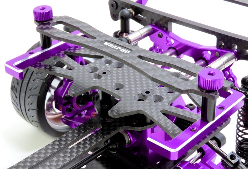 Wrap-Up Next 0686-FD Battery Holder Color Change Set for Wrap-Up (Purple) - BanzaiHobby