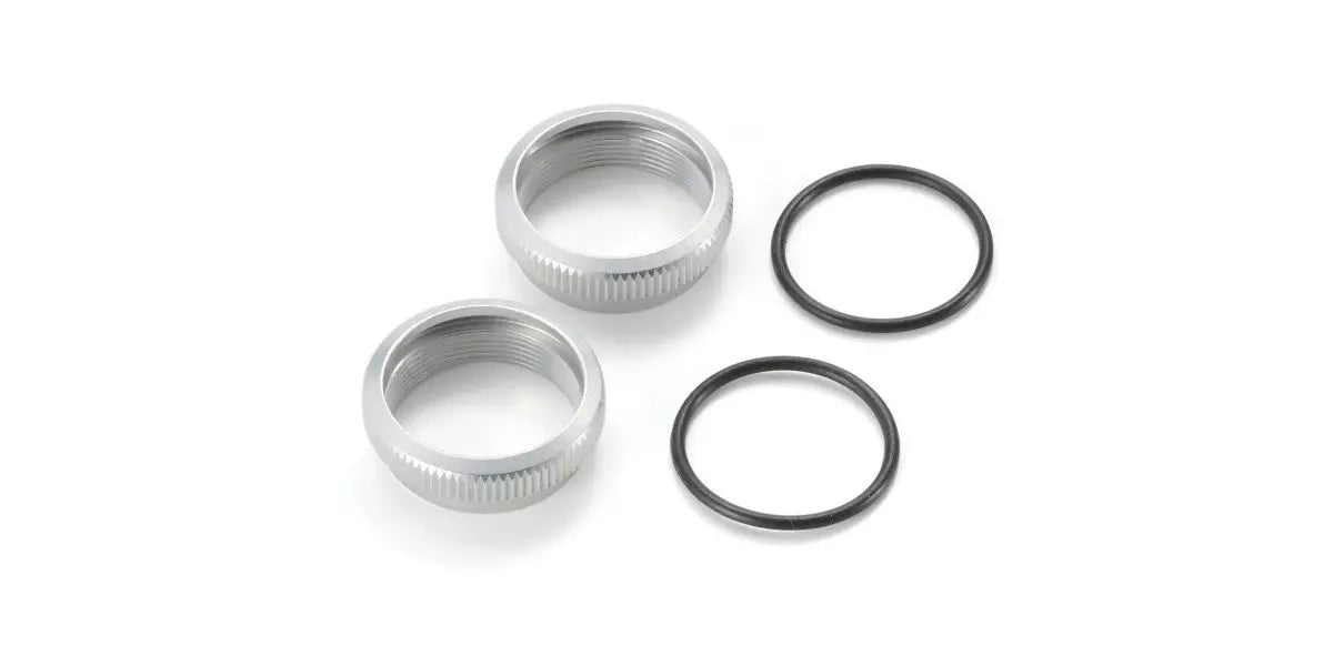 Kyosho OTW130S Spring Adjuster (Silver/2 pieces)