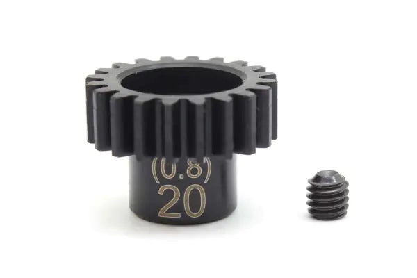 Kyosho PNGS0820 Steel Pinion Gear (20T/0.8M/φ5.0) - BanzaiHobby