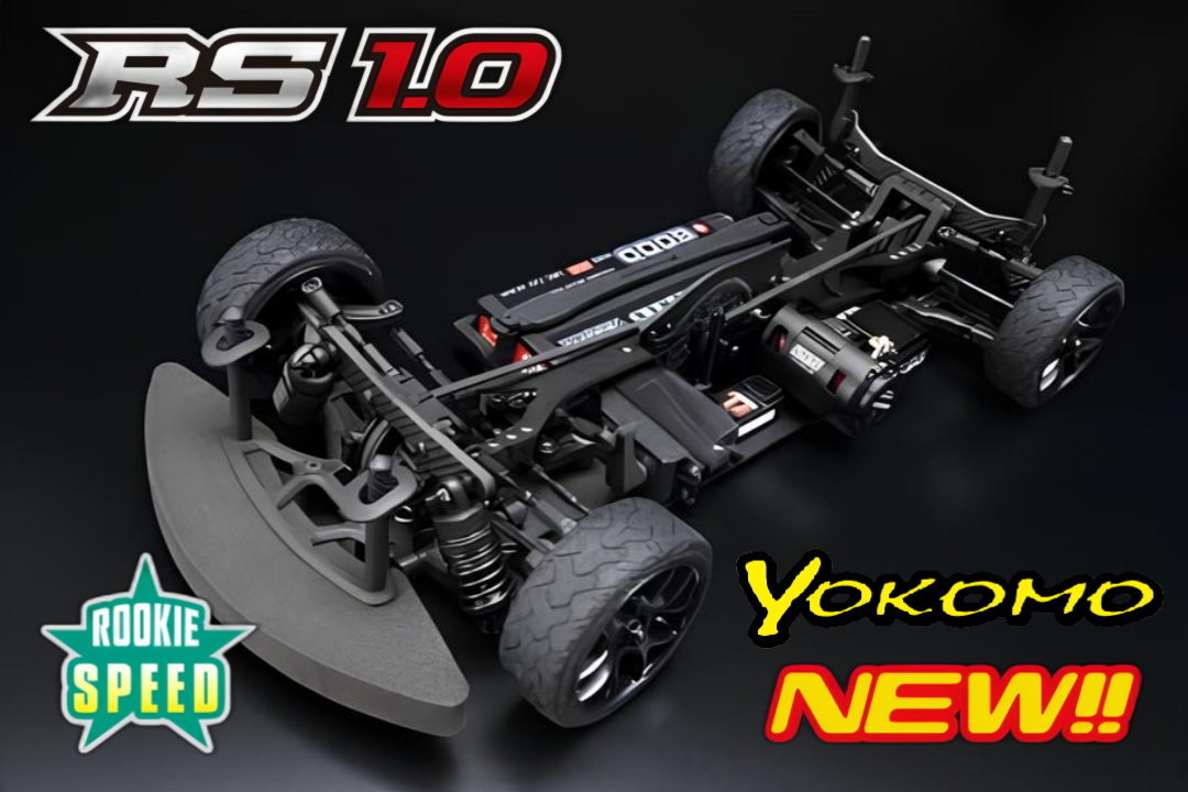 Yokomo RSR-010-1 Rookie Speed RS1.0 Aluminum Short Shock Kit with Conversion - BanzaiHobby