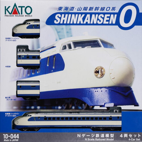 KATO 10-044 N-Gauge SHINKANSEN-0 (4 Cars Set) - BanzaiHobby