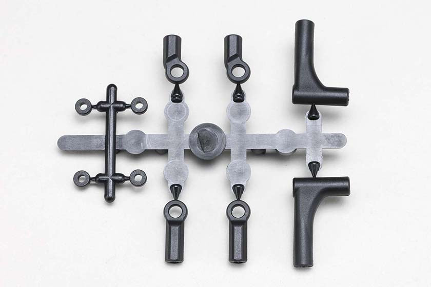 Yokomo RD-008FU Front Upper A Arm/Bll Cap - BanzaiHobby