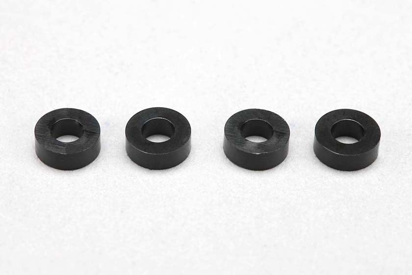 Yokomo RD-301S Plastic Suspension Mount Spacer (4pcs) - BanzaiHobby