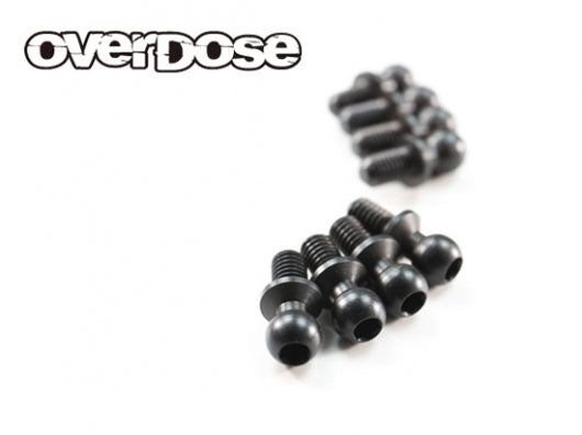 OVERDOSE OD1532b Ball Stud 4.3 x 5 (8pcs) Vacula - BanzaiHobby