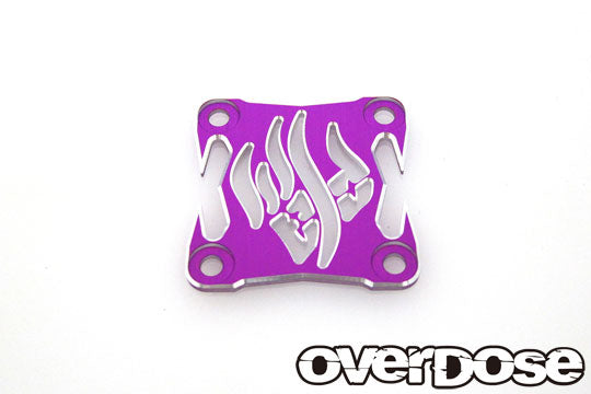OVERDOSE OD3970 OD Aluminum Cooling Fan Cover ver.2 (for 30x30 / Purple) - BanzaiHobby