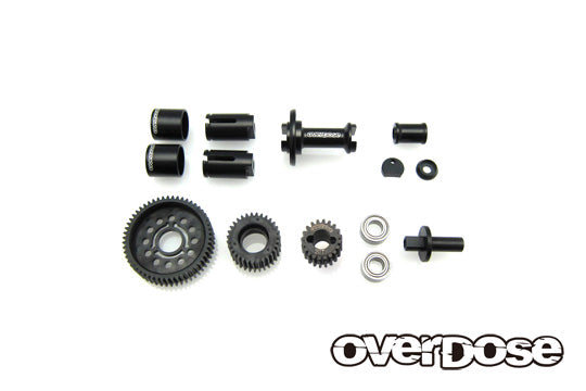 OVERDOSE OD3929 Gear Drive Set Type-3 (For OD2588b, OD3875-6) - BanzaiHobby