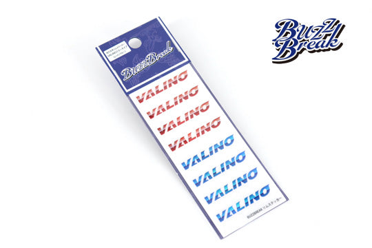 OVERDOSE BB-ST-013 Cut-out Rim Sticker (VALINO Mirror Type/Red/Blue) - BanzaiHobby