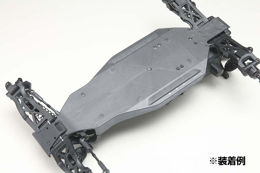 Yokomo RO-002G Main Chassis (Graphite) for RO1.0/RO2.0