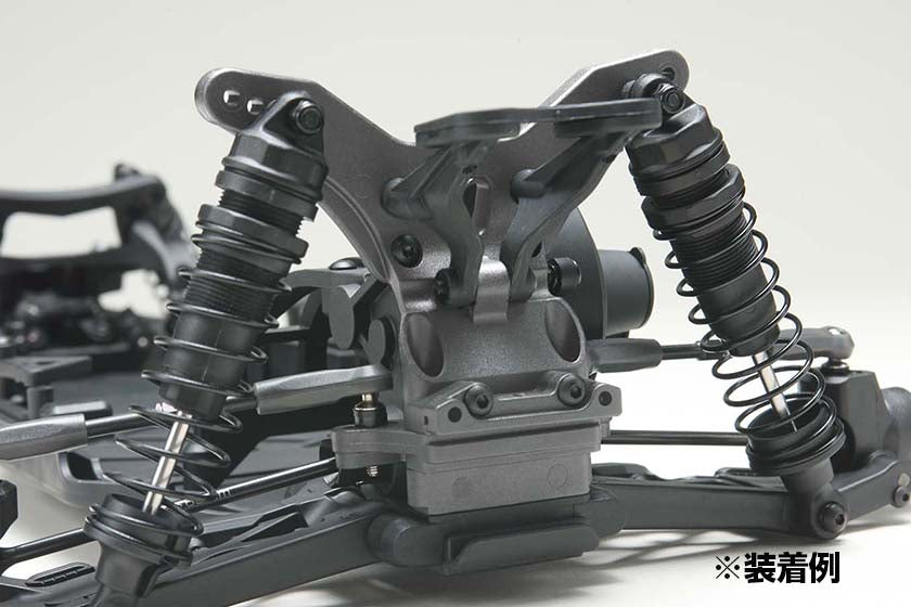 Yokomo RO-018RDG Rear Shock Tower/Rear Upper Mount (Graphite) for RO2.0