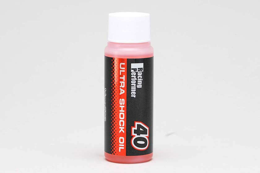 Yokomo RP-113400  RP Ultra Shock Oil #40 (Red) - BanzaiHobby
