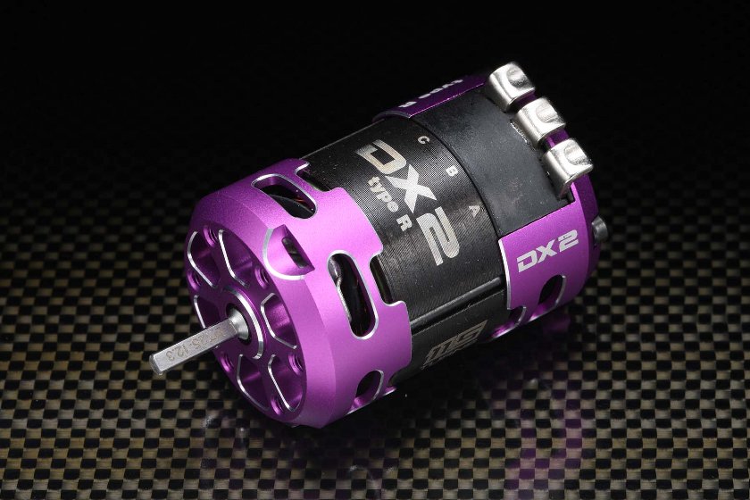Yokomo RPM-D2115RP DX2 Type-R Brushless Motor 11.5T (Purple) Drift Performance (12.3x7.25x24) - BanzaiHobby