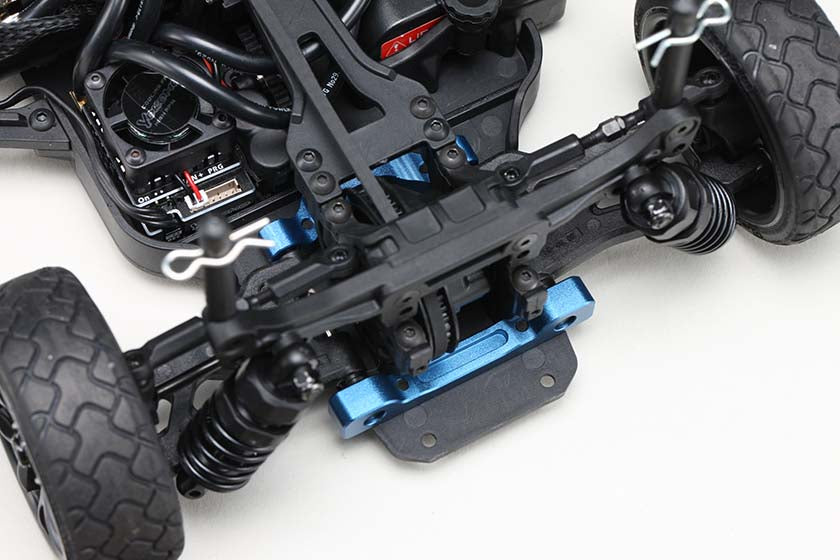 Yokomo RS-301AS Sus Mount Set (Blue) - BanzaiHobby