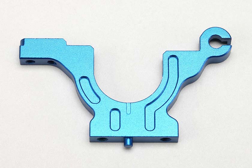 Yokomo RS-32ALB Aluminum Lower Bulk Head B for RS1.0/2.0 (Blue) - BanzaiHobby