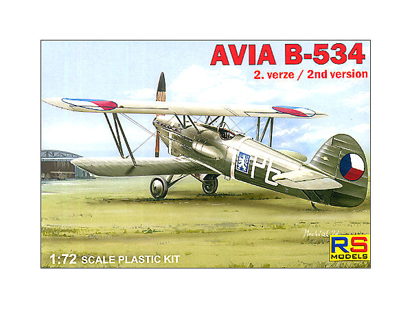 RS model 92066 1/72 Avia B.534 2nd Version - BanzaiHobby