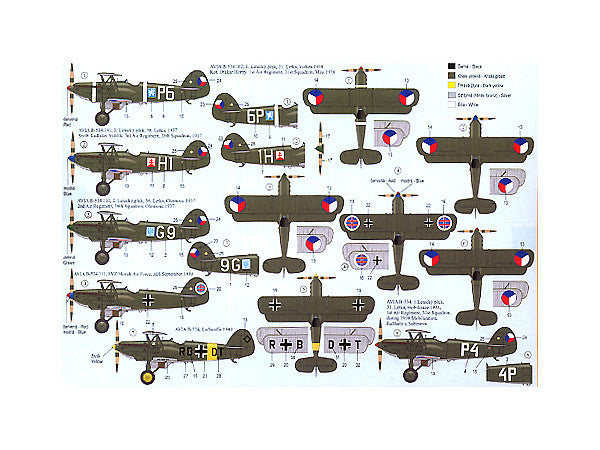 RS model 92066 1/72 Avia B.534 2nd Version - BanzaiHobby