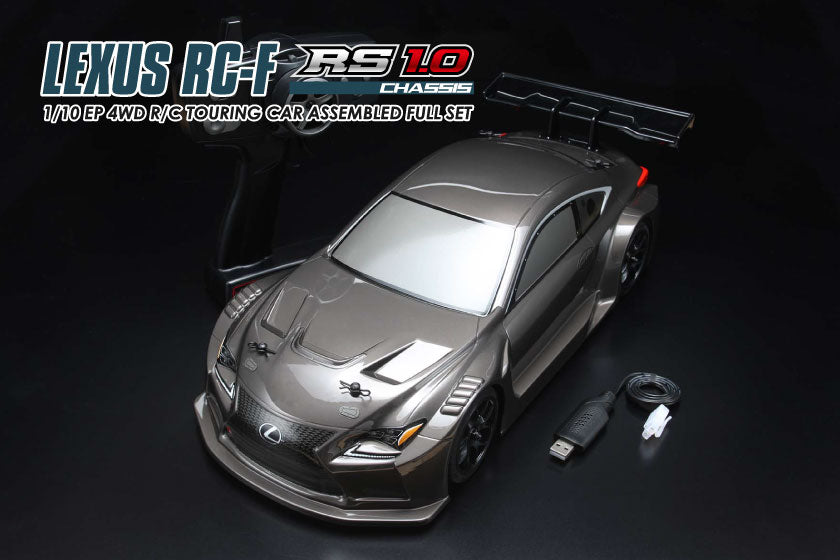 Yokomo RSR-LFGT3RTR Lexus RC-F GT3 RS1.0 Ready-to-Run Set - BanzaiHobby