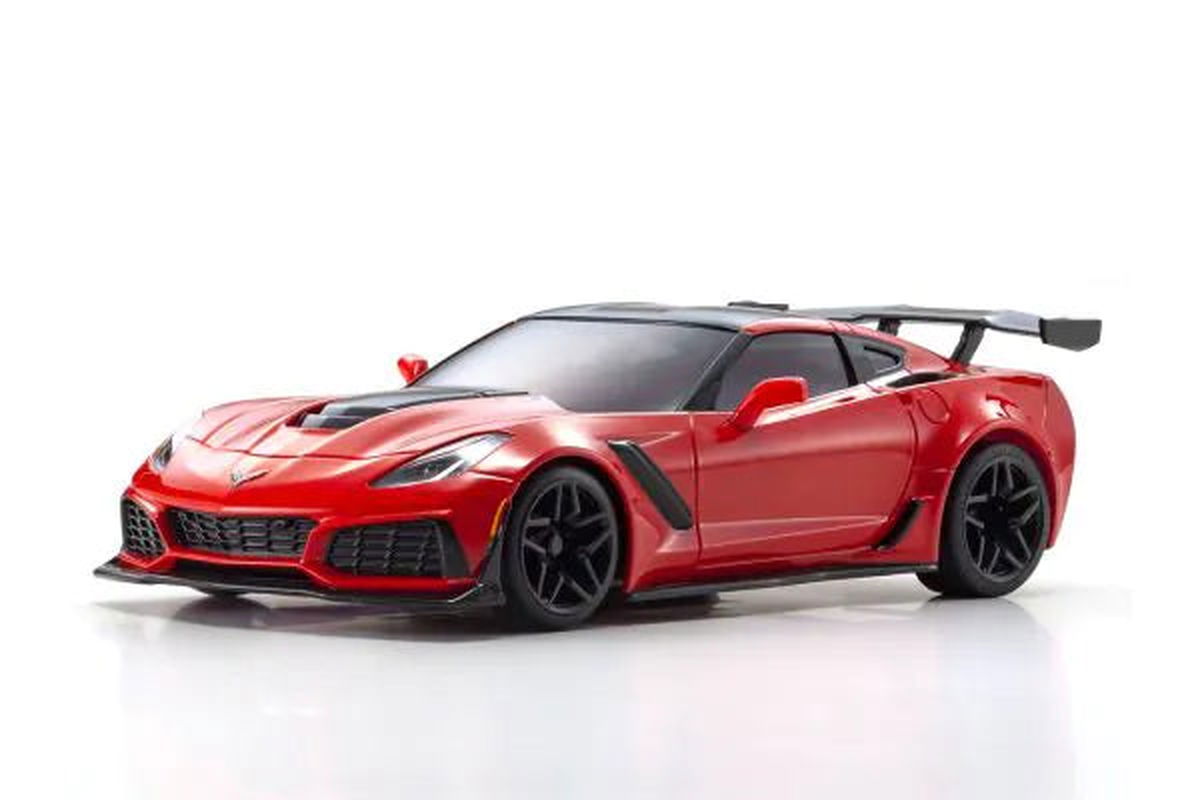 Kyosho 32334R MINI-Z RWD MR03RWD r/s CHEVROLET Corvette ZR1 Torch Red - BanzaiHobby