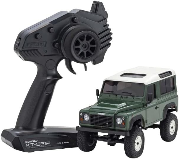 Kyosho 32529GR MX-01 r/s Land Rover Defender 90 C Green - BanzaiHobby