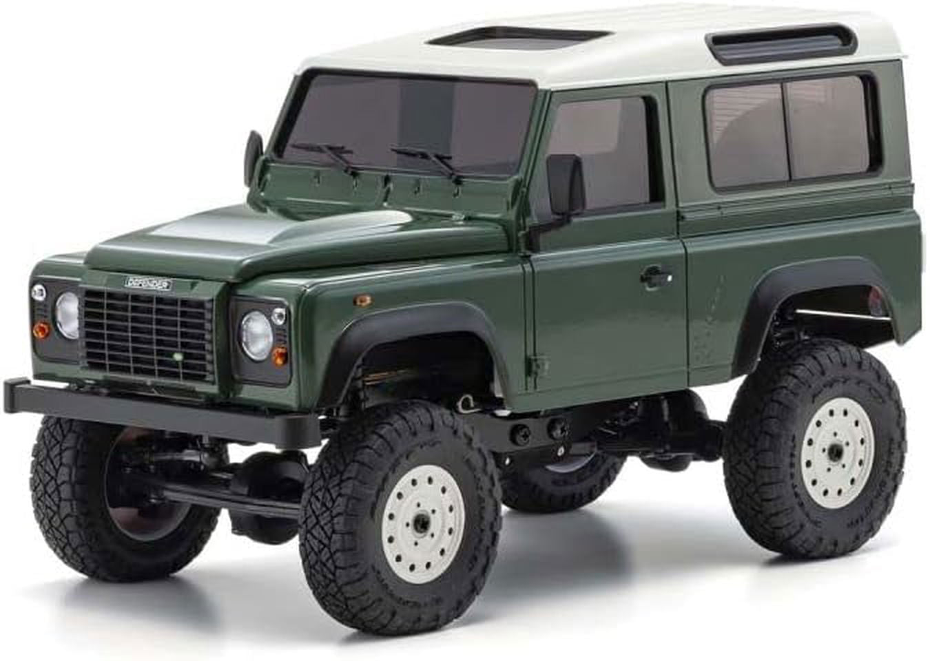 Kyosho 32529GR MX-01 r/s Land Rover Defender 90 C Green - BanzaiHobby