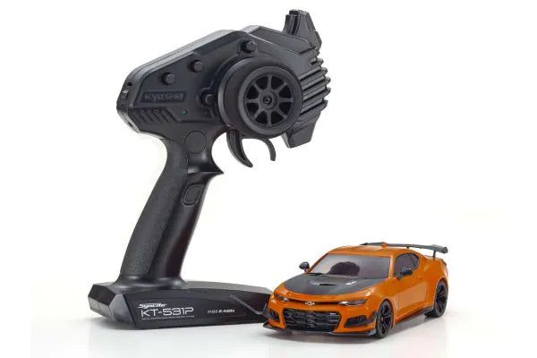 Kyosho 32339OR MR03RWD r/s Shibore Camaro ZL1 1LE Orange - BanzaiHobby