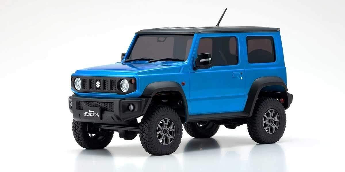 Kyosho 32530MB MX-01 r/s Suzuki Jimny Sierra Blue Metallic - BanzaiHobby