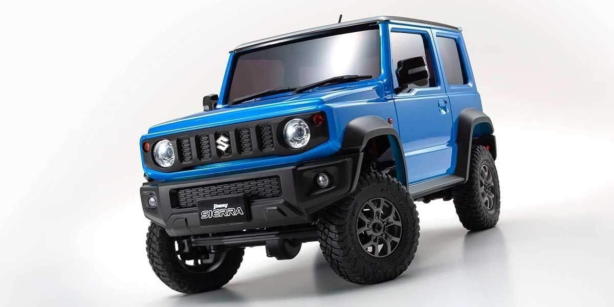 Kyosho 32530MB MX-01 r/s Suzuki Jimny Sierra Blue Metallic - BanzaiHobby