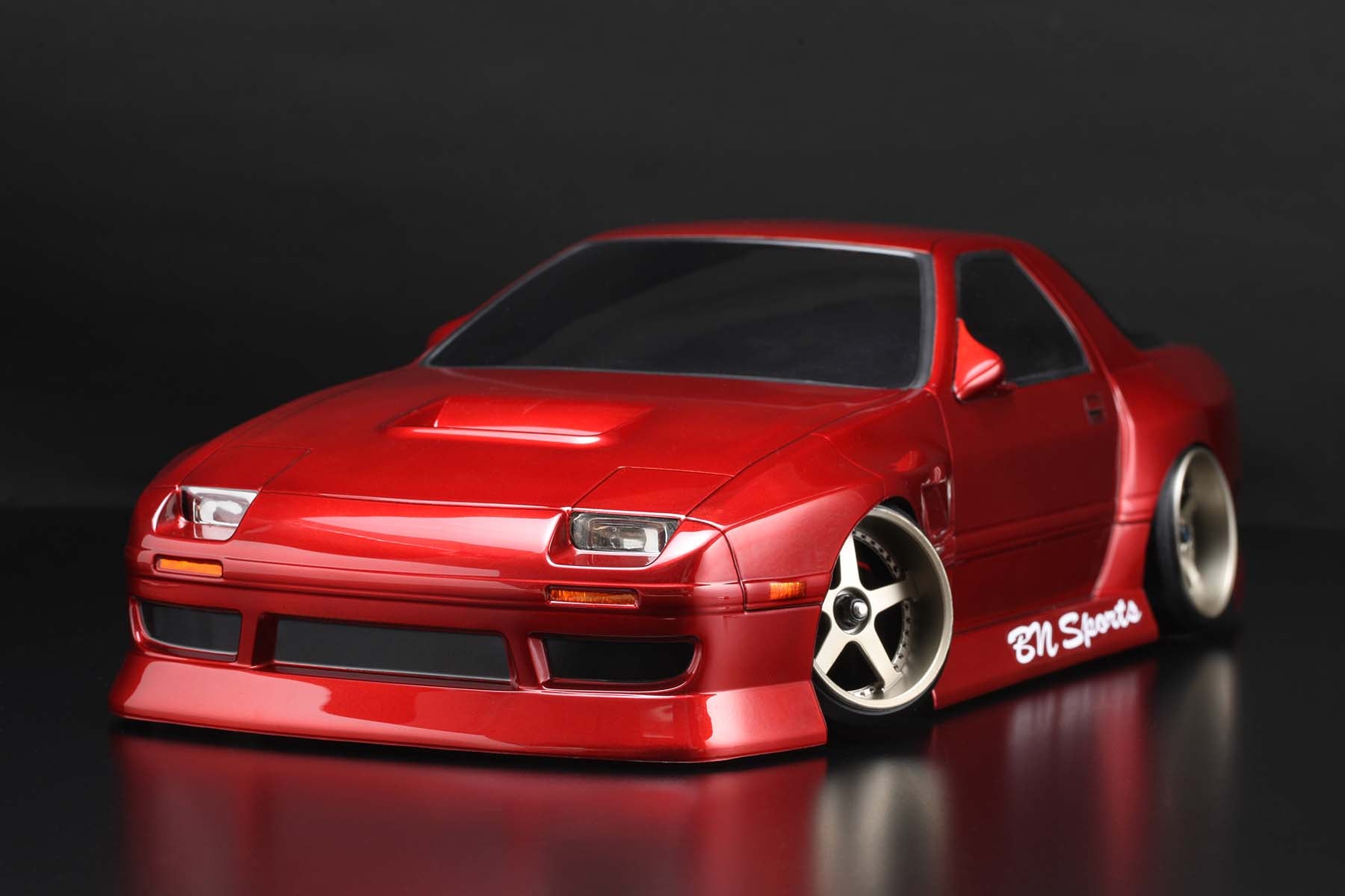 Yokomo SD-FCBNB BN Sports Mazda FC RX-7 Body Set for Drifting