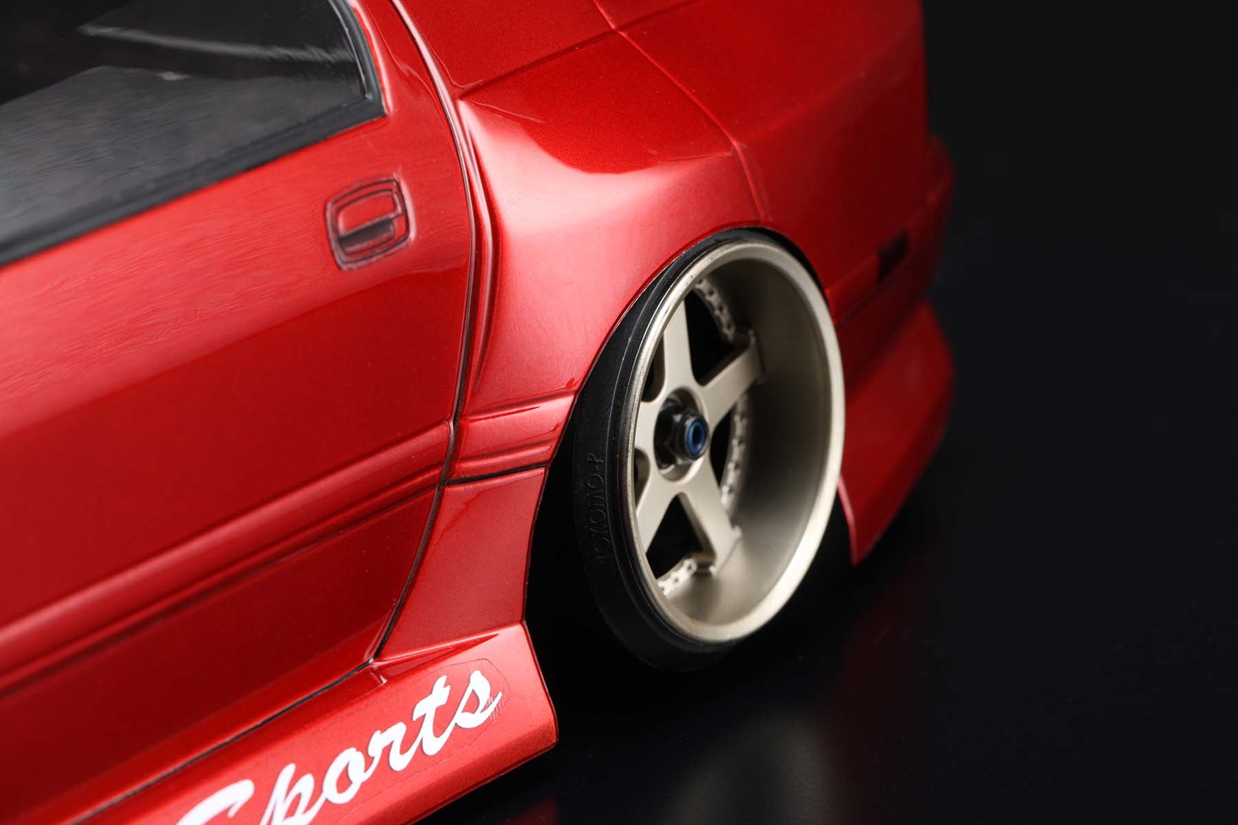 (PO JUL 2026) Yokomo SD-FCBNB BN Sports Mazda FC RX-7 Body Set for Drifting (with Light Parts/Decals) - Yokomo Banzai Hobby