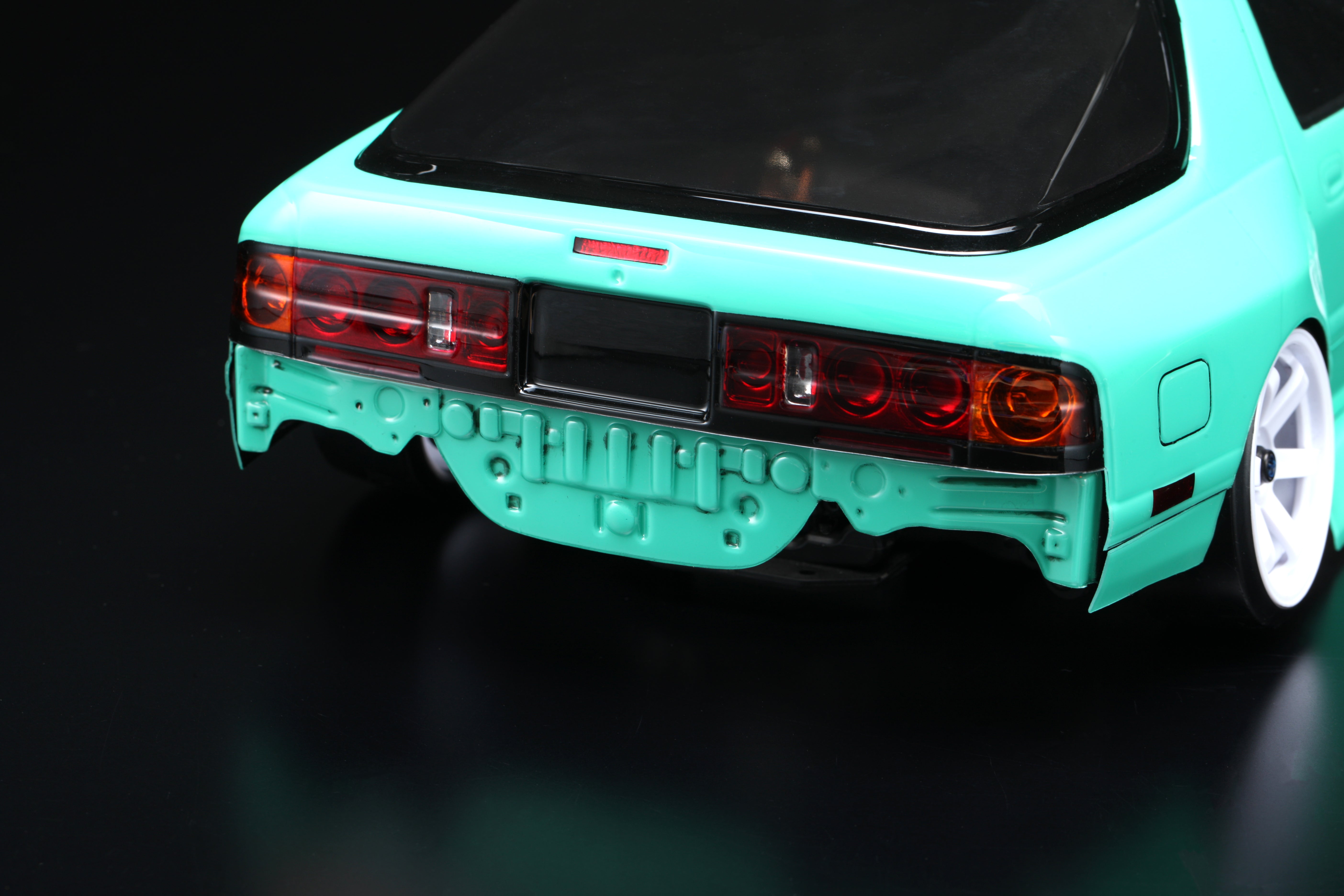 (PO JUL 2026) Yokomo SD-FCBNB BN Sports Mazda FC RX-7 Body Set for Drifting (with Light Parts/Decals) - Yokomo Banzai Hobby