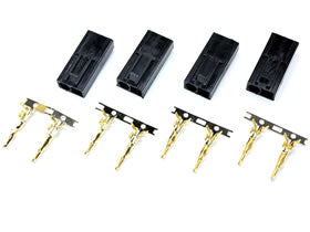 Square SGC-84S electric gun mini S type black connector (male/female) - BanzaiHobby