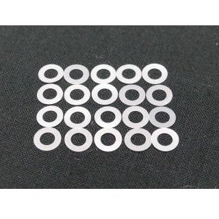 TN-RACING JP-455 TRF Damper O-Ring Pressure Teflon Shim 0.2mm Thickness (20 Sheets) - BanzaiHobby