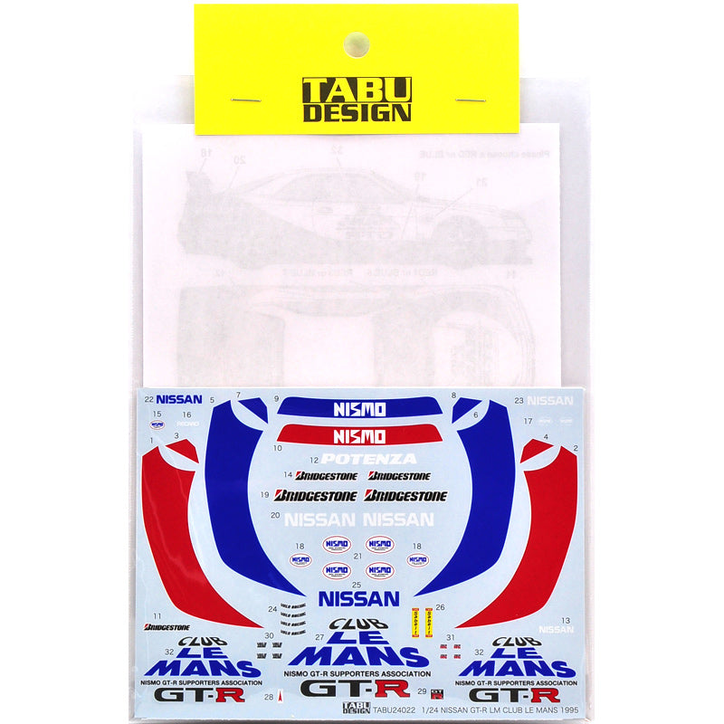 Tabu Design 24022 1/24 NISMO GT-R Accessory D - BanzaiHobby