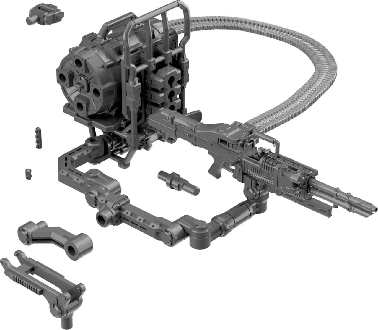 TOMYTEC LA-MD03 1/12 Little Armory Megami Device Equipment Set Machine Gun A - TOMYTEC Banzai Hobby
