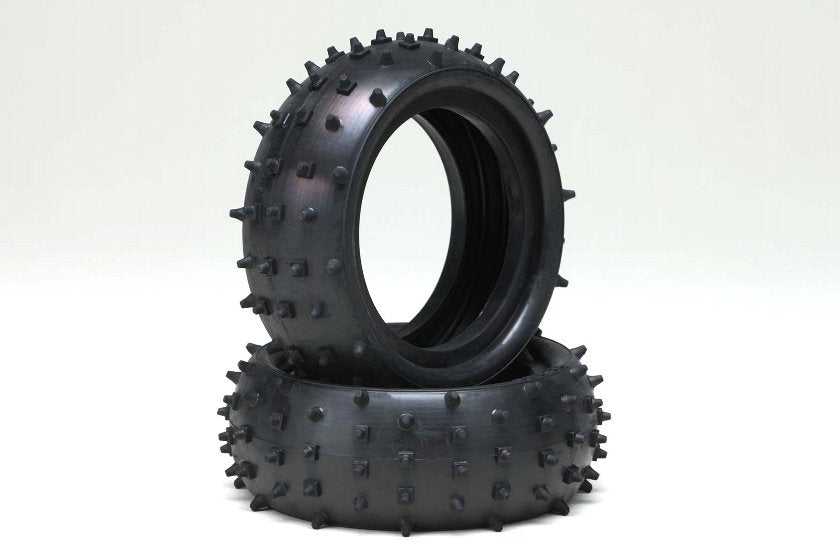 Yokomo TF-340 2.2-inch front Supersquare block tyres - BanzaiHobby