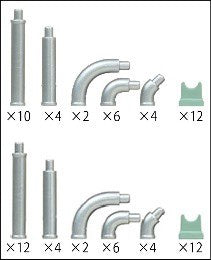 TOMYTEC DCM09 1/144 Dio-Com War Combinate B (Distillation Tower) - Prepainted - BanzaiHobby
