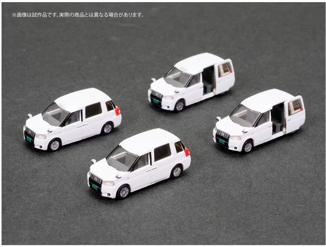 TOMYTEC The Car Collection Basic Set Selection (Select) JPN Taxi White - BanzaiHobby
