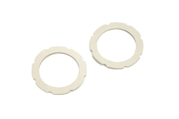 Kyosho UB037 Dual Slipper Seat (White/2 Pieces) - BanzaiHobby