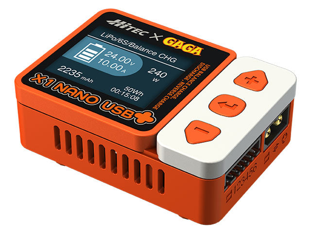 HiTEC 44362 X1 NANO USB + (GAGA Ver.) - BanzaiHobby