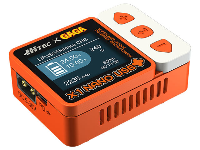 HiTEC 44362 X1 NANO USB + (GAGA Ver.) - BanzaiHobby