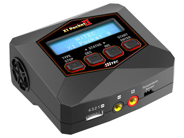 HiTEC 44306-BLK X1 Pocket II - BanzaiHobby