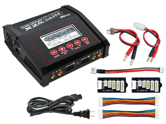 Hitec 44300-B multi charger X2 AC PLUS 260 - BanzaiHobby