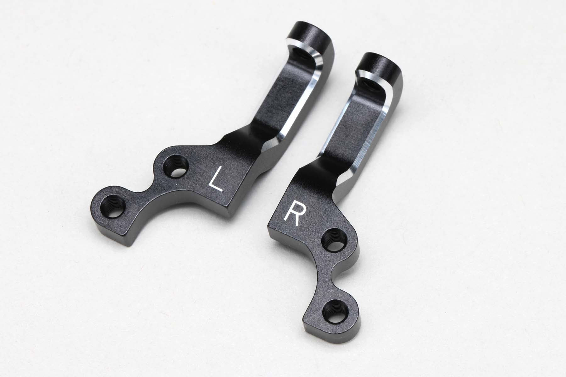 Yokomo Y2-415SA2L Aluminum High Mount ST Block Adapter (L/R) - BanzaiHobby