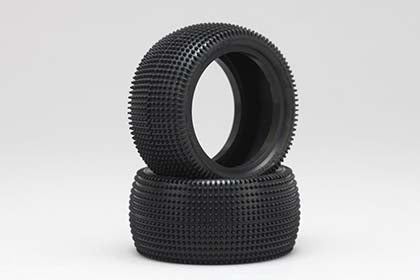 Yokomo YAU-6838B Cactus 1/10 Scale Rear Tire, Yellow, 2WD/4WD