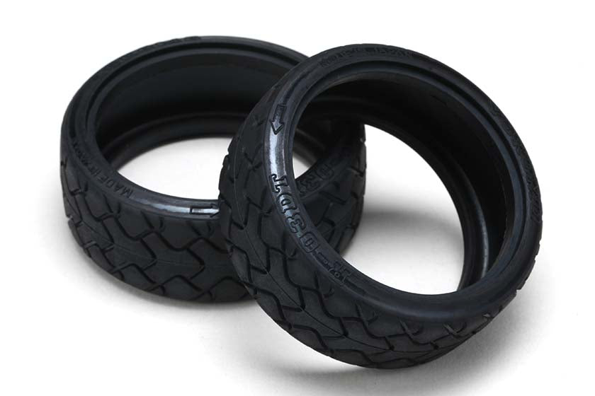 Yokomo ZR-144T Medium Narrow Radial Tires for Touring Car (2pcs) - BanzaiHobby