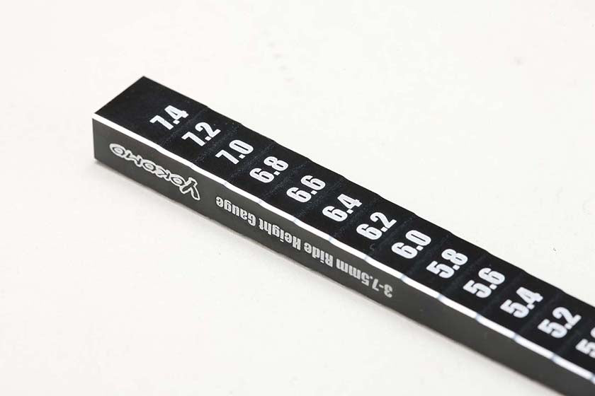 Yokomo YT-HGTC2 Aluminum Height Gauge for Touring Cars (3mm-7.5mm) - BanzaiHobby