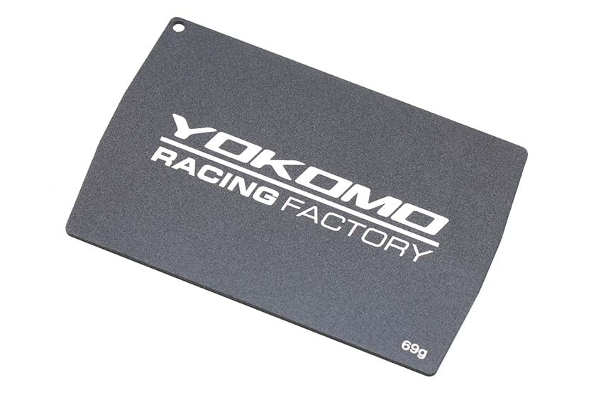 Yokomo YT-RWS70 Racing Battery Weight (1.5mm 69g) Short Li-Po Size - BanzaiHobby